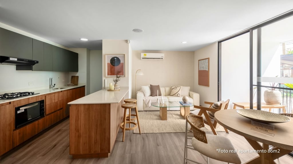 New 3-Bedroom Apartment with Study for Sale in Envigado