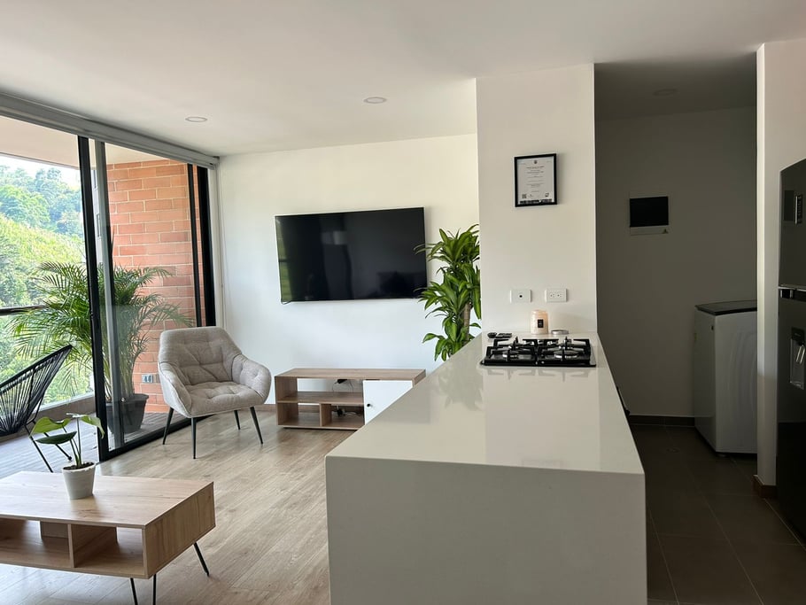 Modern 2-Bedroom Apartment with City Views for Sale  in Envigado